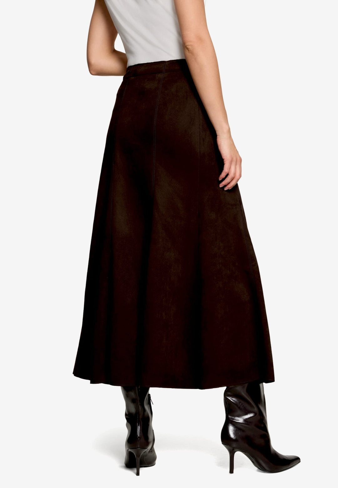 Rock Mittellang Casual, Chocolate Plum 7416 Bild 8