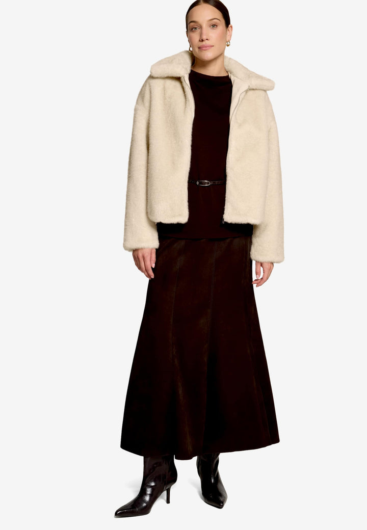 Rock Mittellang Casual, Chocolate Plum 7416 Bild 9
