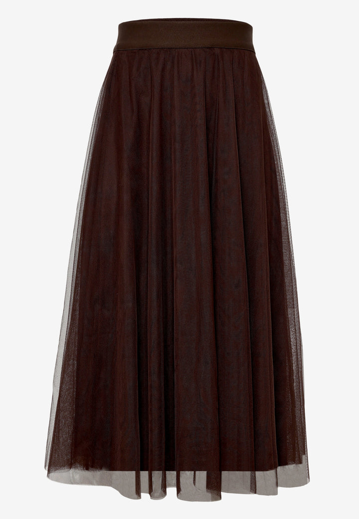 Rock Mittellang Casual, Chocolate Plum 7416 Bild 1
