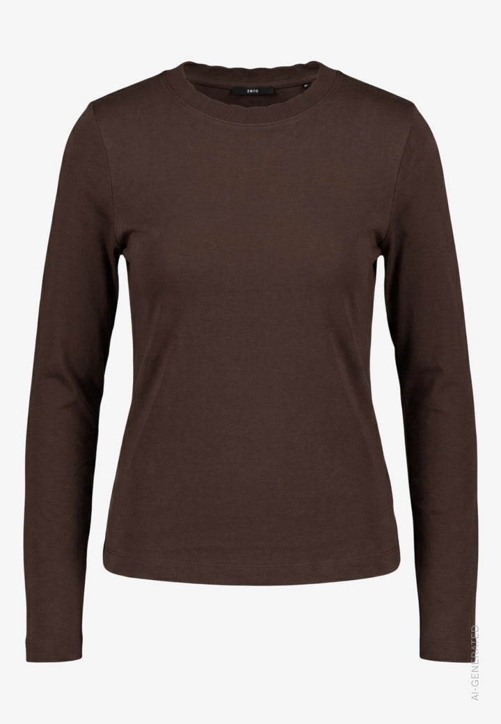 Shirt Kurz 1/1 Arm, Chocolate Plum 7416 Bild 1