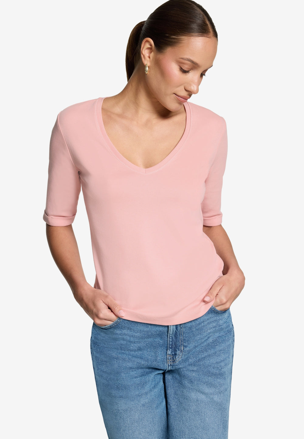 Shirt Kurz 1/2 Arm, Bridal Rose 4464 Bild 2