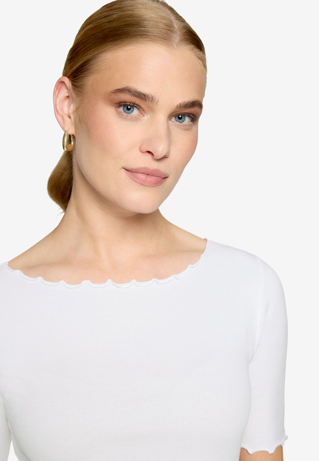Shirt Kurz 1/2 Arm, Brilliant White 1003 Bild 5