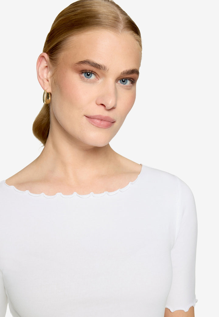 Shirt Kurz 1/2 Arm, Brilliant White 1003 Bild 5