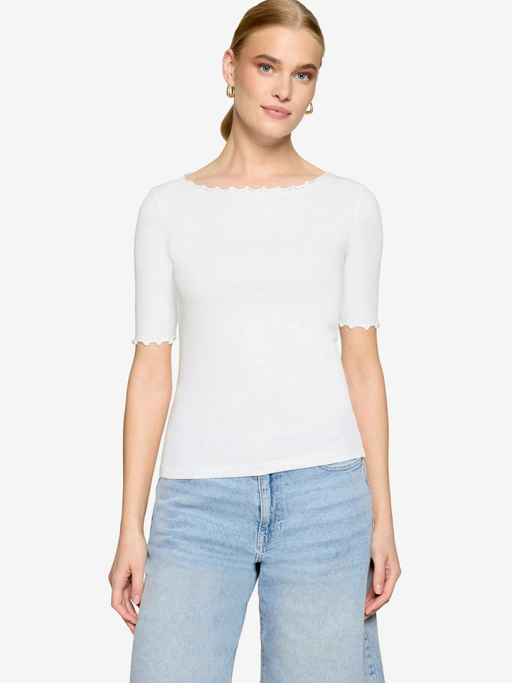 Shirt Kurz 1/2 Arm, Brilliant White 1003 Bild 7