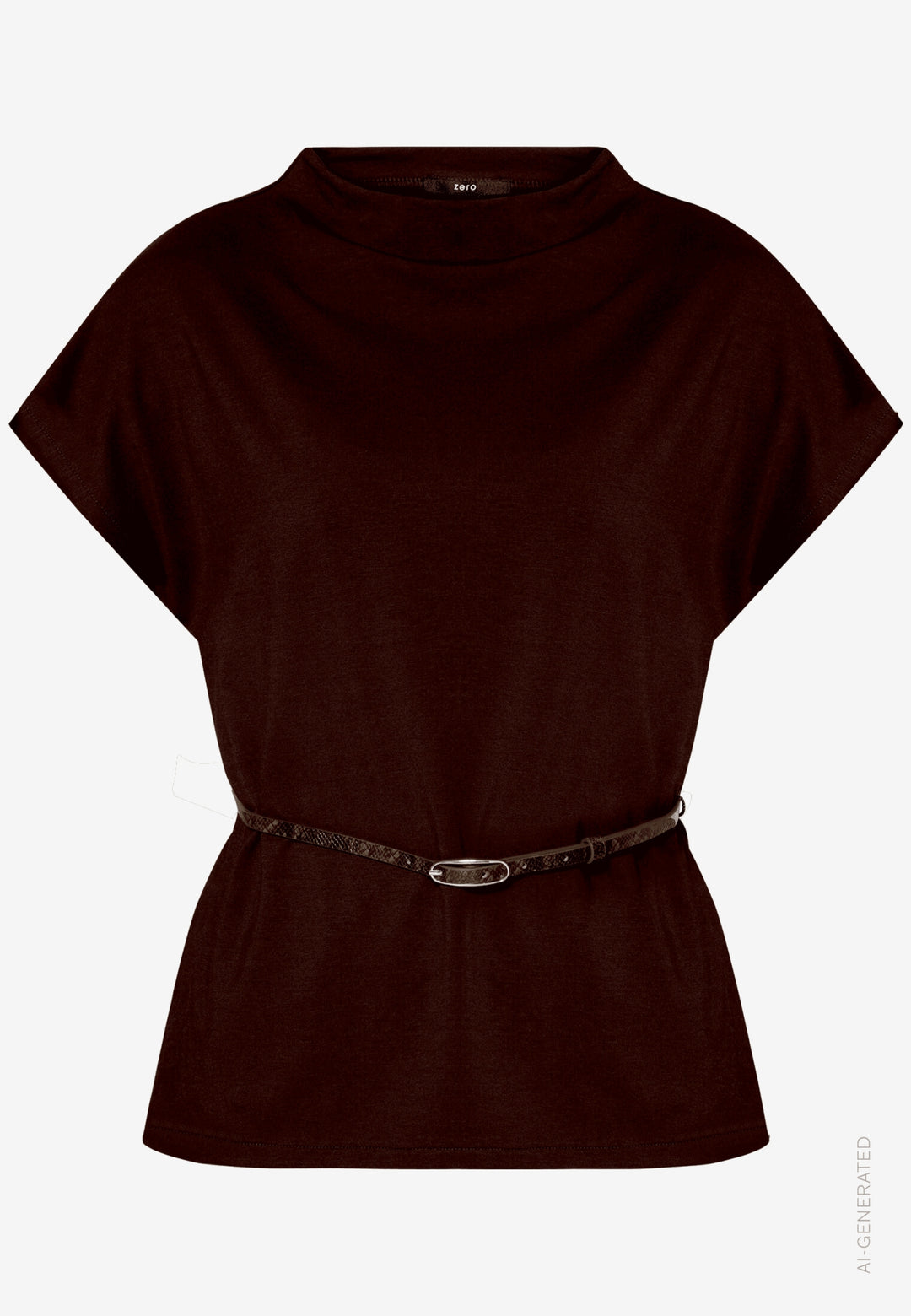 Shirt Kurz 1/2 Arm, Chocolate Plum 7416 Bild 1