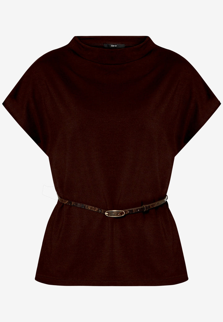 Shirt Kurz 1/2 Arm, Chocolate Plum 7416 Bild 1