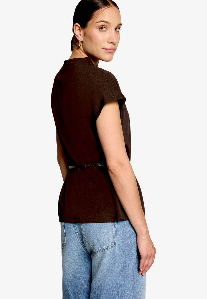 Shirt Kurz 1/2 Arm, Chocolate Plum 7416 Bild 3