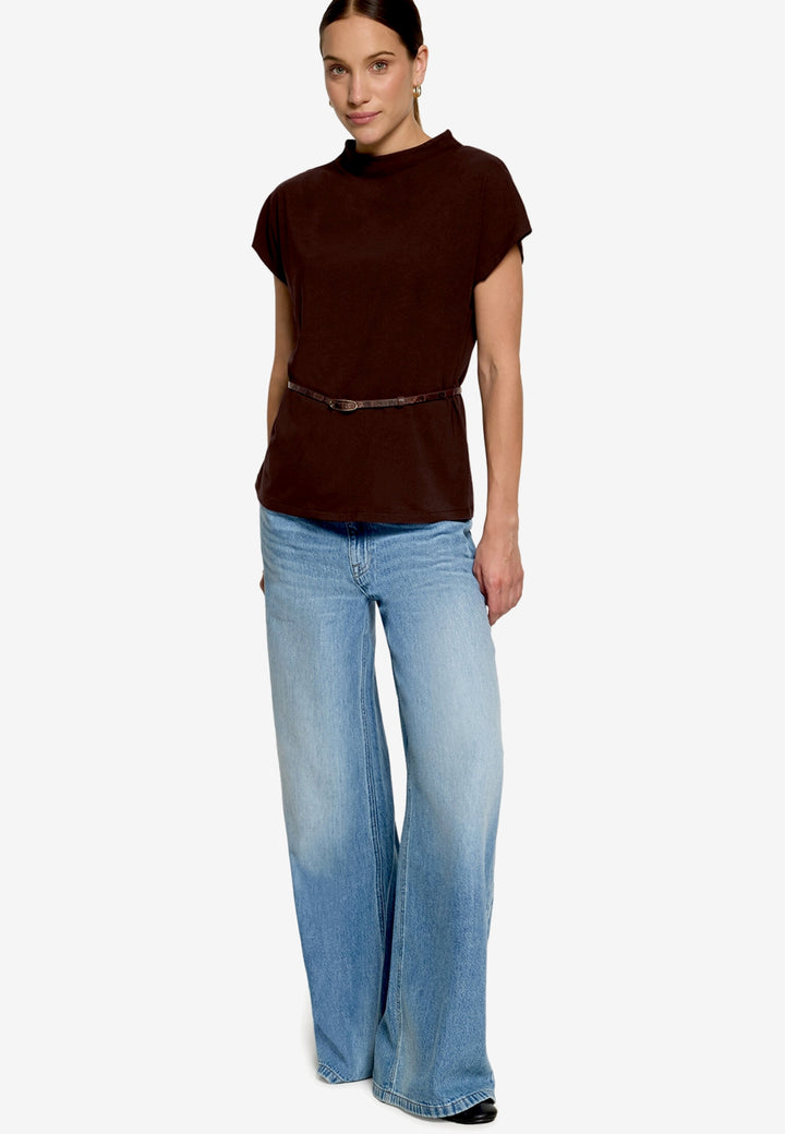 Shirt Kurz 1/2 Arm, Chocolate Plum 7416 Bild 4