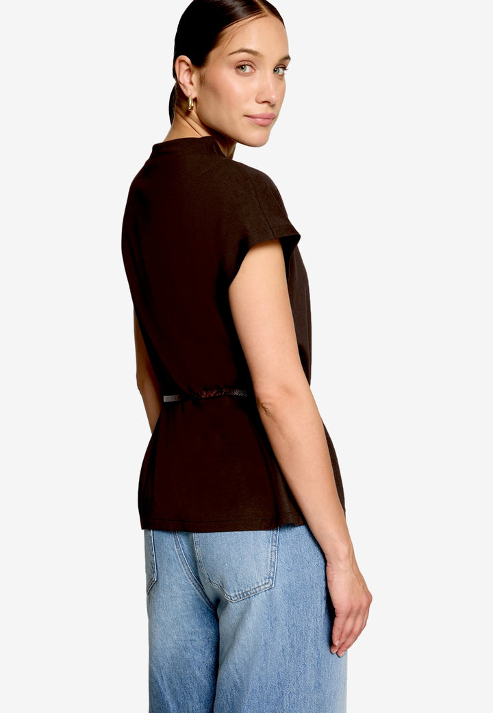Shirt Kurz 1/2 Arm, Chocolate Plum 7416 Bild 8