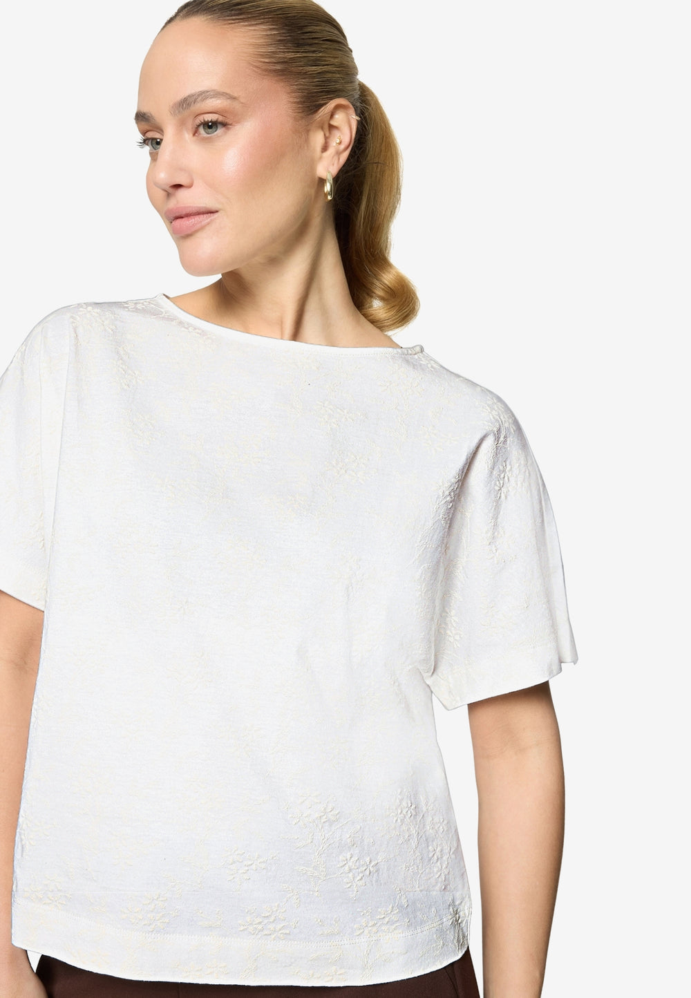 Shirt Kurz 1/2 Arm, Cream/Cream 1812 Bild 2