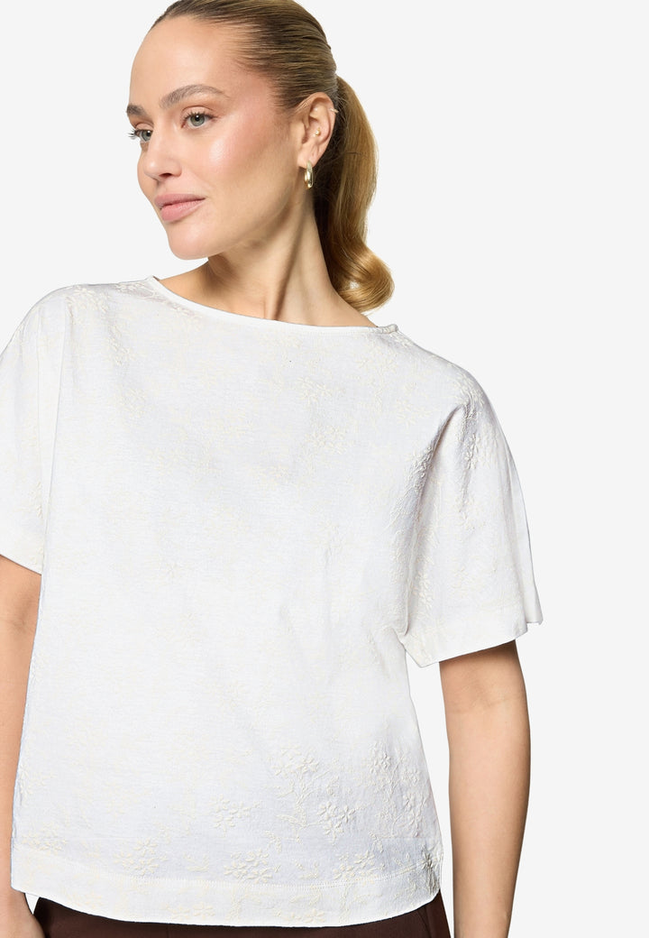 Shirt Kurz 1/2 Arm, Cream/Cream 1812 Bild 2