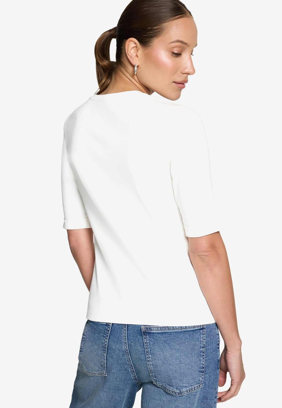 Shirt Kurz 1/2 Arm, Offwhite 1014 Bild 3