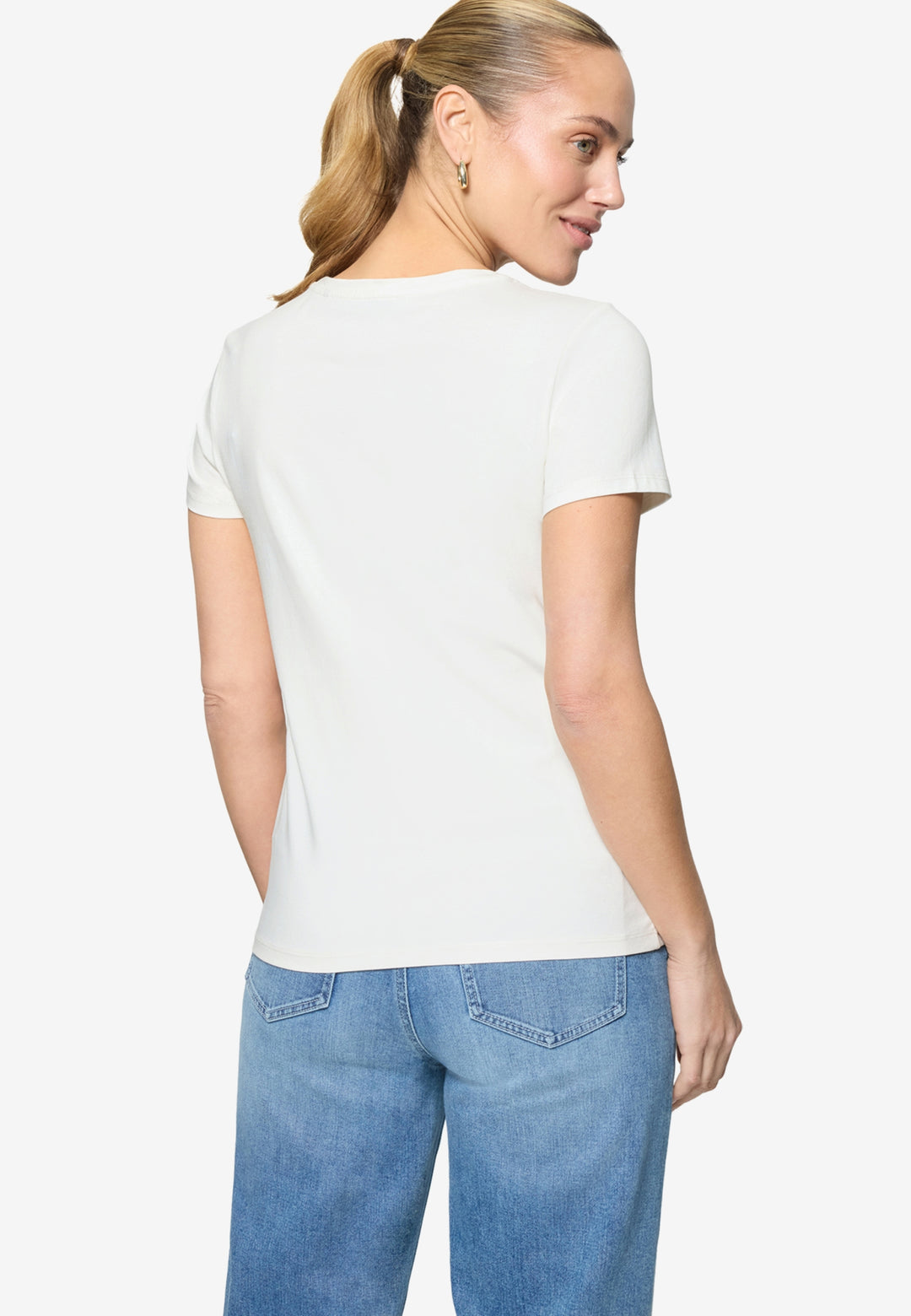 Shirt Kurz 1/2 Arm, Patch Cream/Pink 1943 Bild 3