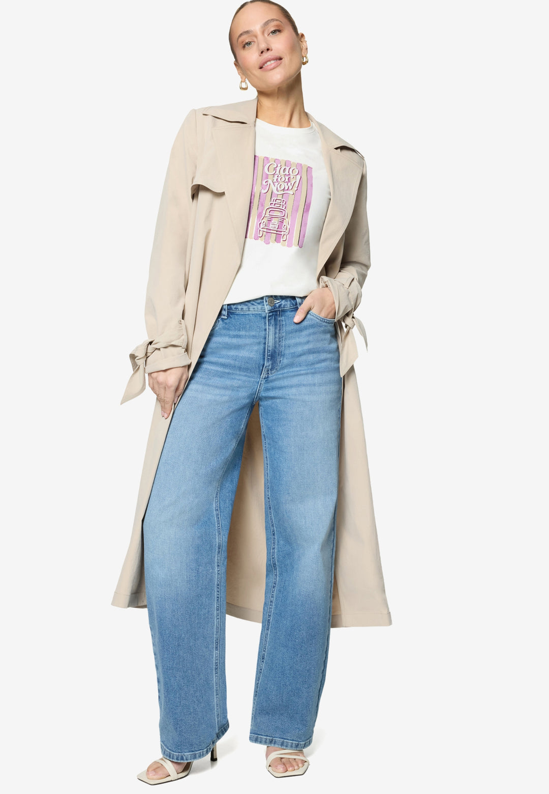 Shirt Kurz 1/2 Arm, Patch Cream/Pink 1943 Bild 4