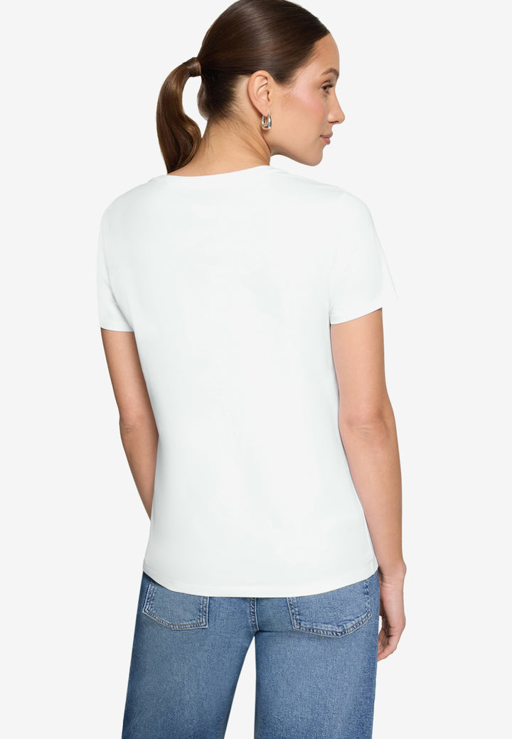 Shirt Kurz 1/2 Arm, Patch White/Blue 1980 Bild 3