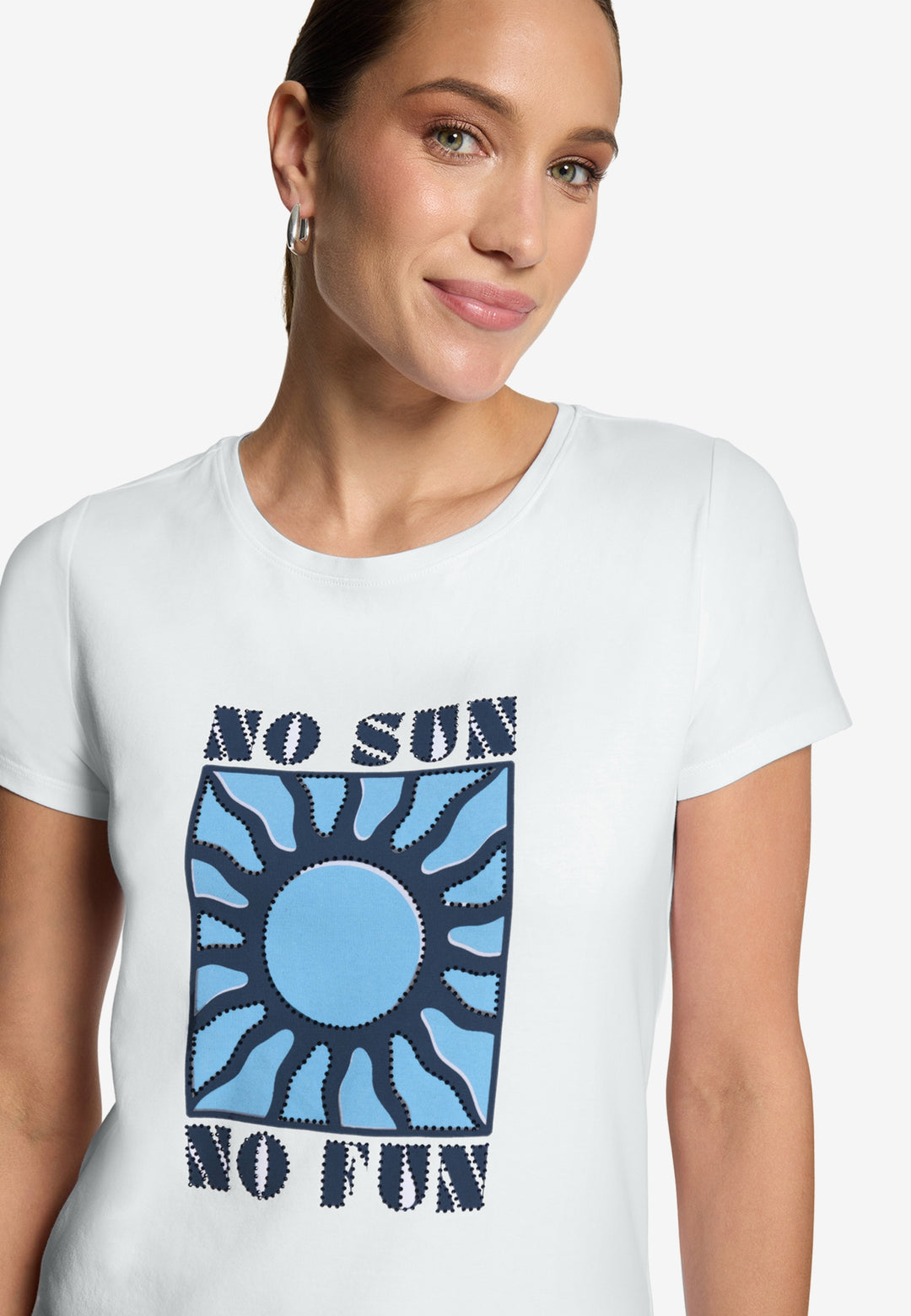 Shirt Kurz 1/2 Arm, Patch White/Blue 1980 Bild 9