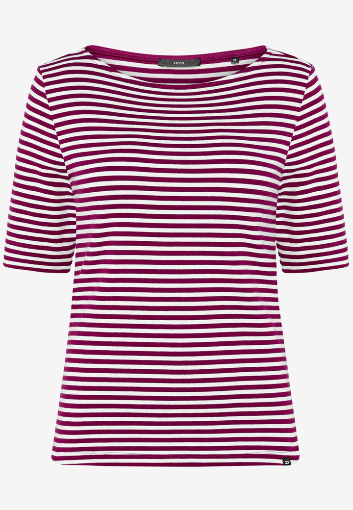 Shirt Kurz 1/2 Arm, Pink/Cream 4813 Bild 1