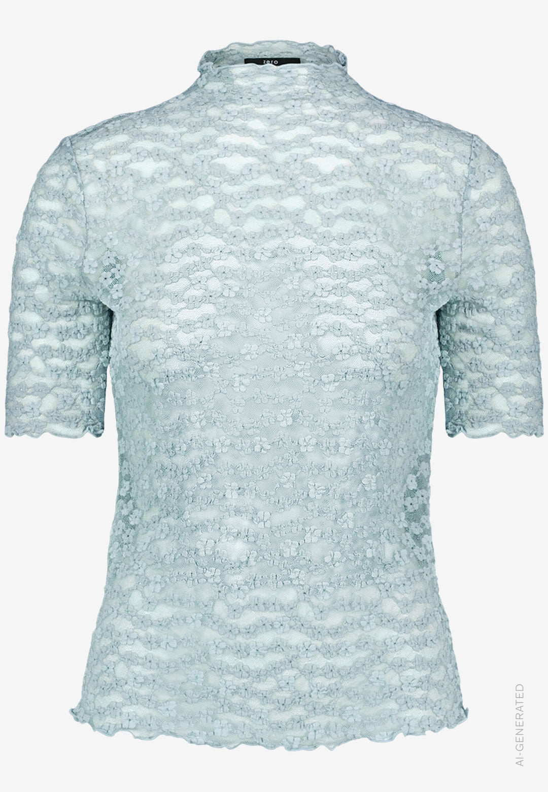 Shirt Kurz 1/2 Arm, Silver Blue 9184 Bild 1