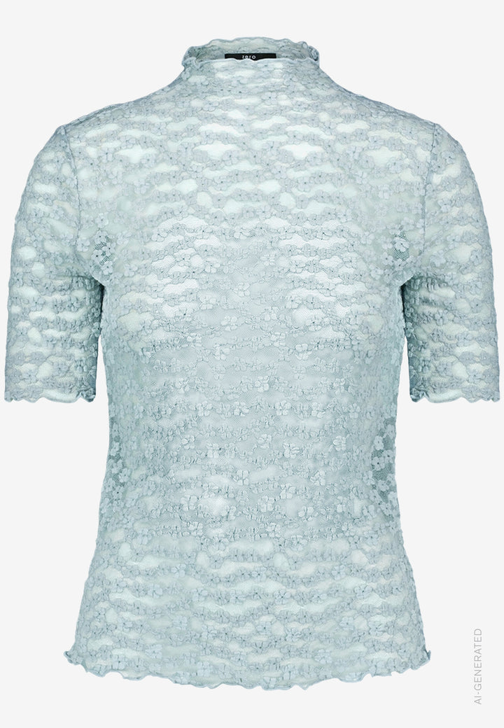 Shirt Kurz 1/2 Arm, Silver Blue 9184 Bild 1