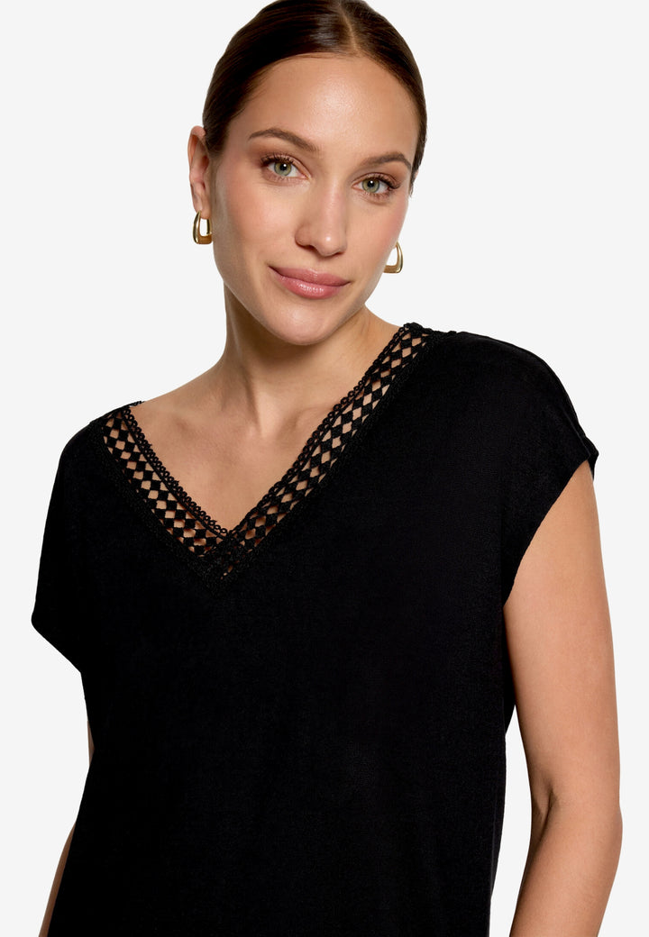 Shirt Kurz ohne Arm, Black Beauty 9105 Bild 4