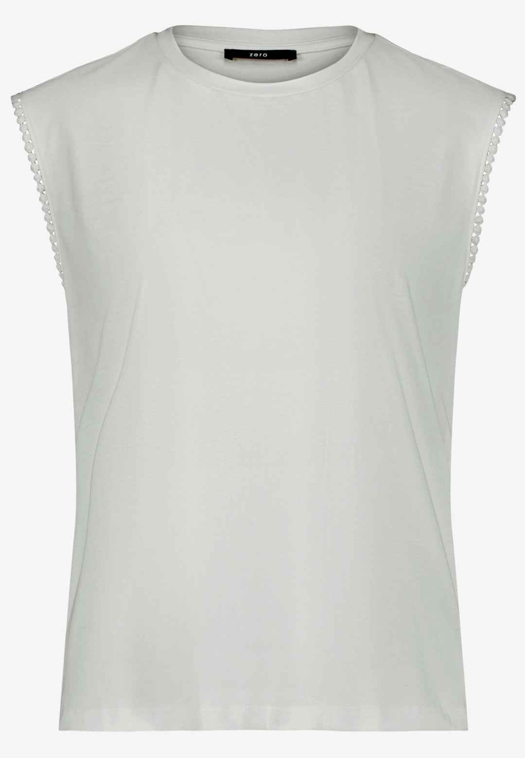 Shirt Kurz ohne Arm, Brilliant White 1003 Bild 1
