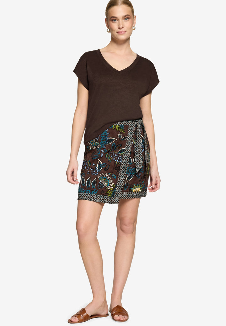 Shirt Kurz ohne Arm, Chocolate Plum 7416 Bild 4