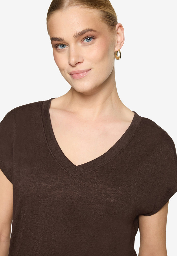 Shirt Kurz ohne Arm, Chocolate Plum 7416 Bild 5