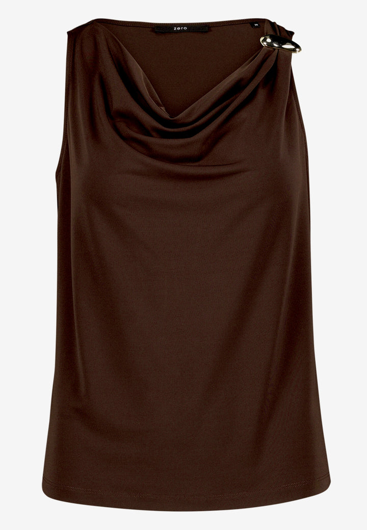 Shirt Kurz ohne Arm, Chocolate Plum 7416 Bild 1