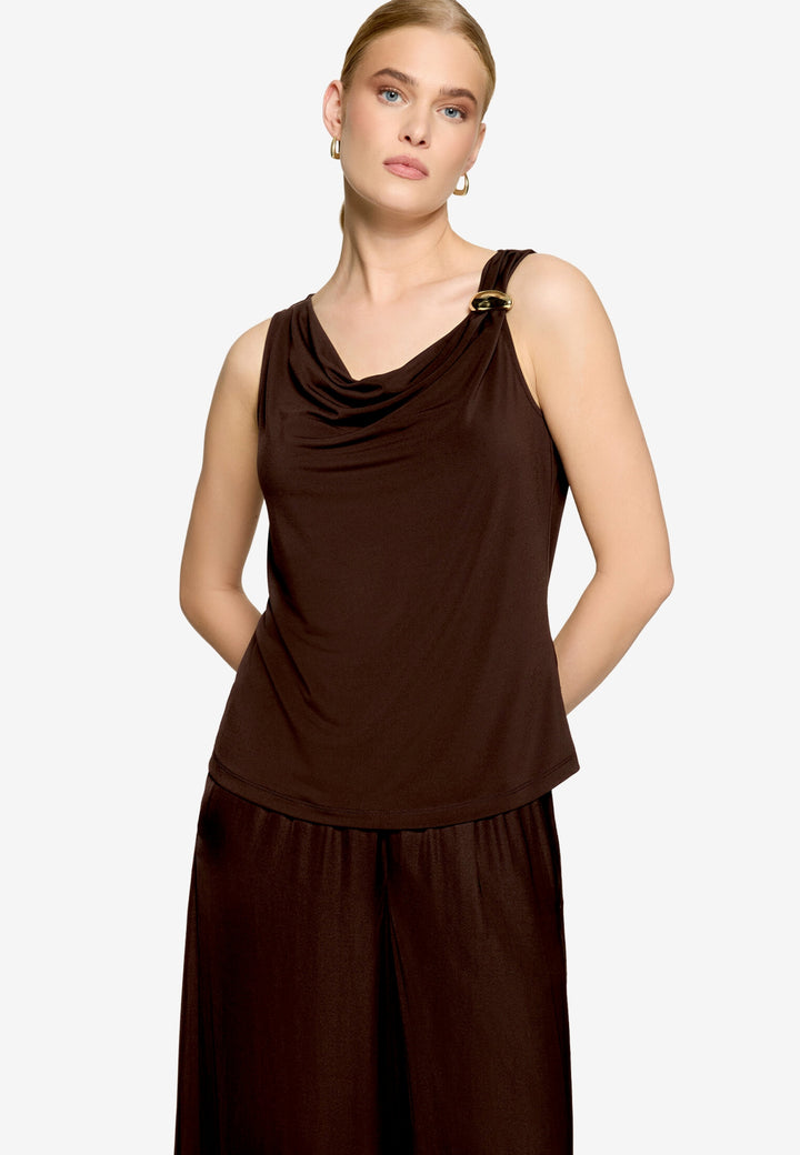 Shirt Kurz ohne Arm, Chocolate Plum 7416 Bild 2