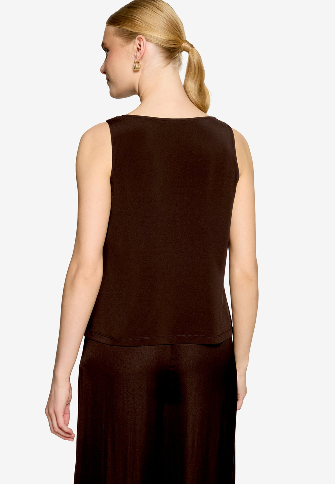 Shirt Kurz ohne Arm, Chocolate Plum 7416 Bild 3
