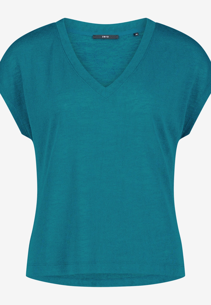 Shirt Kurz ohne Arm, Deep Lagoon 8524 Bild 1