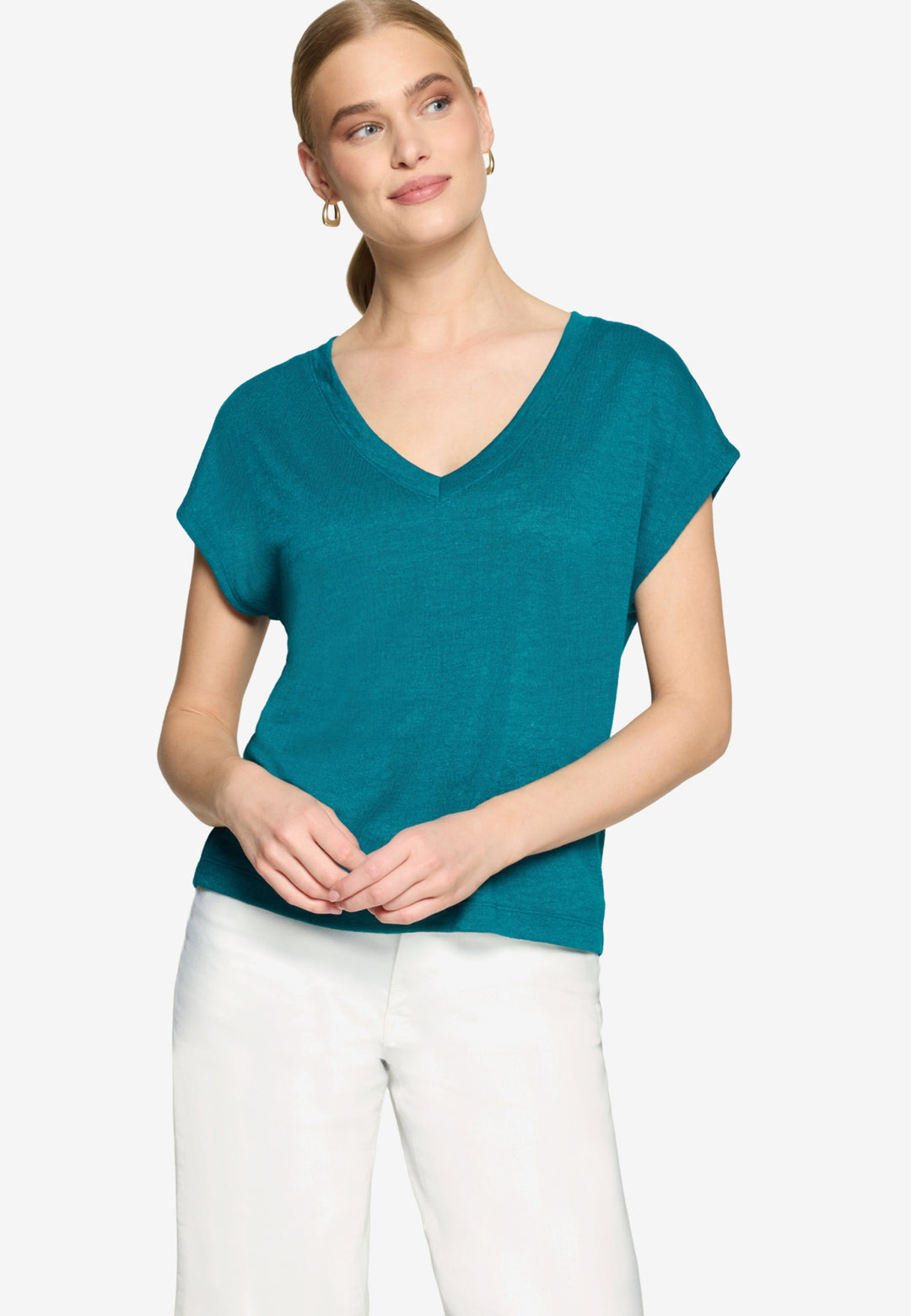 Shirt Kurz ohne Arm, Deep Lagoon 8524 Bild 2