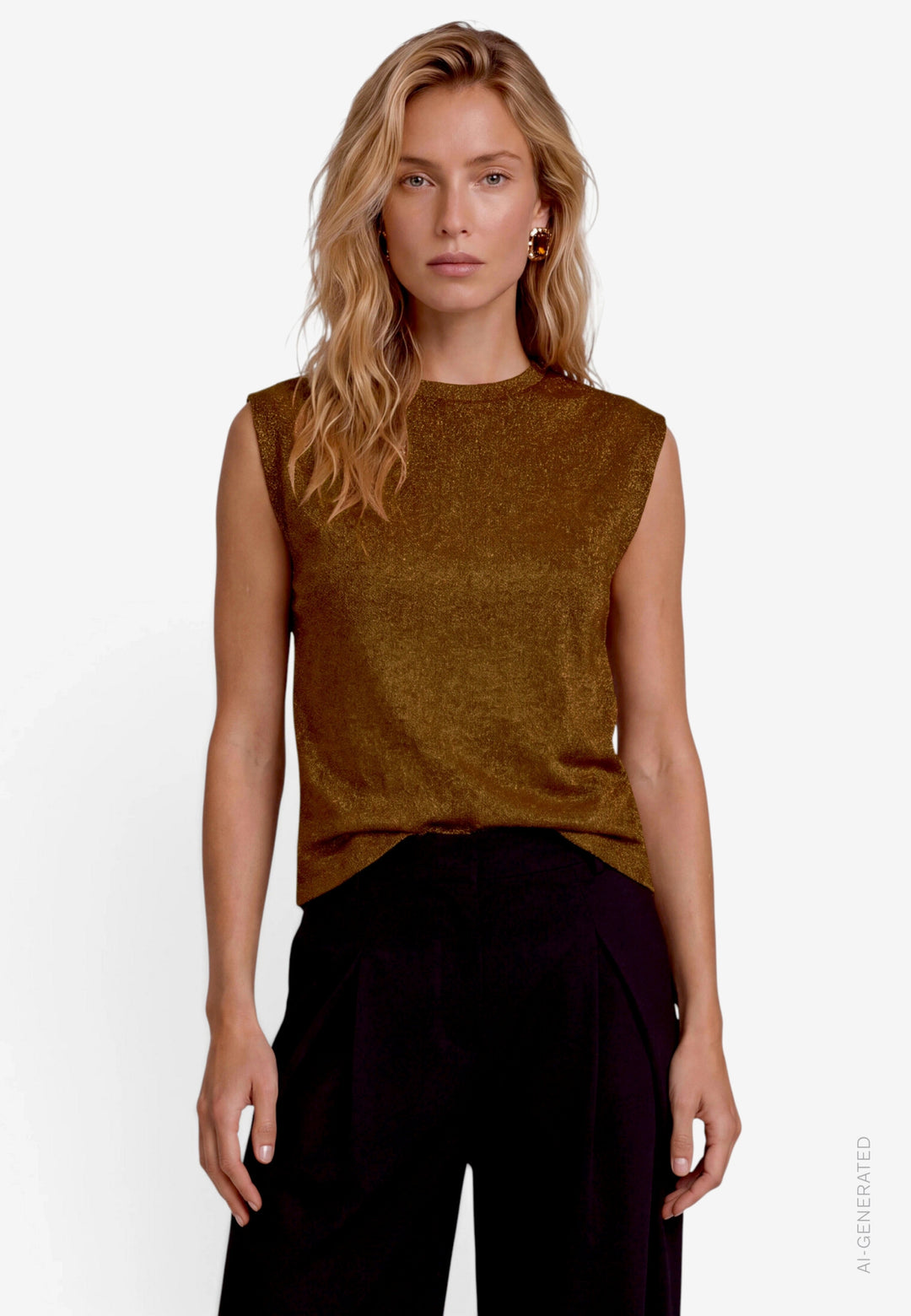 Shirt Kurz ohne Arm, Monk&