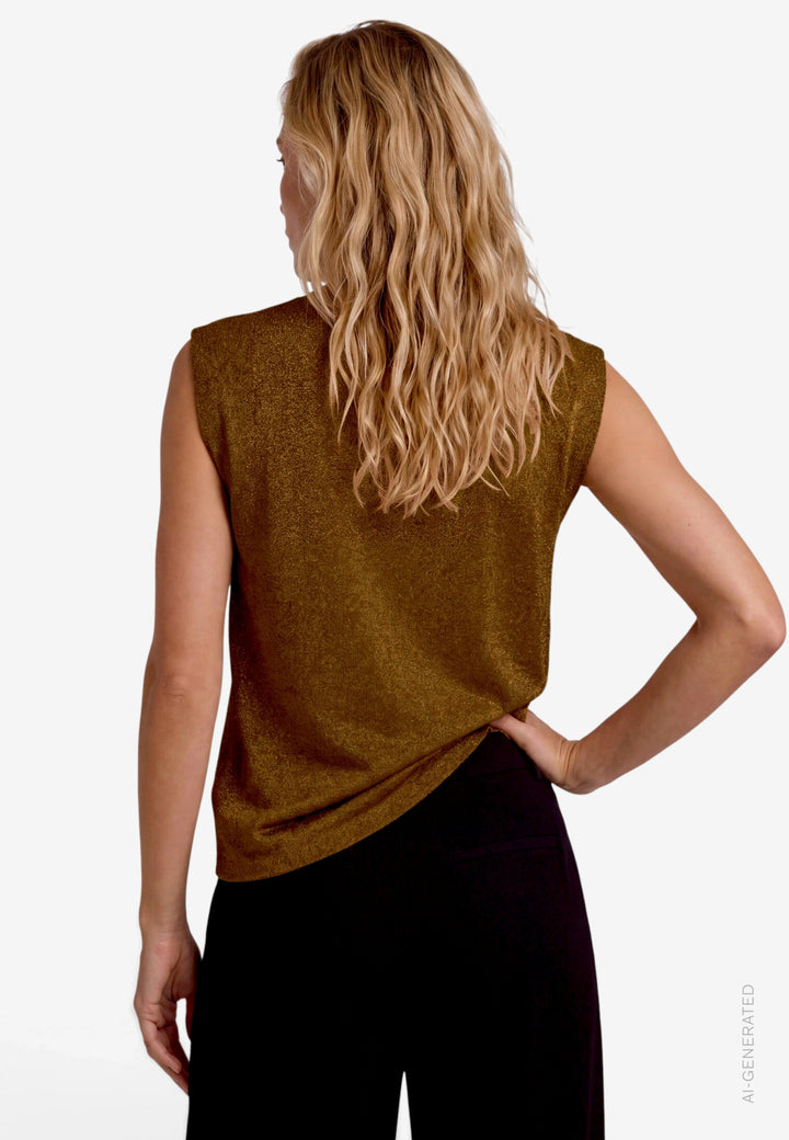 Shirt Kurz ohne Arm, Monk&