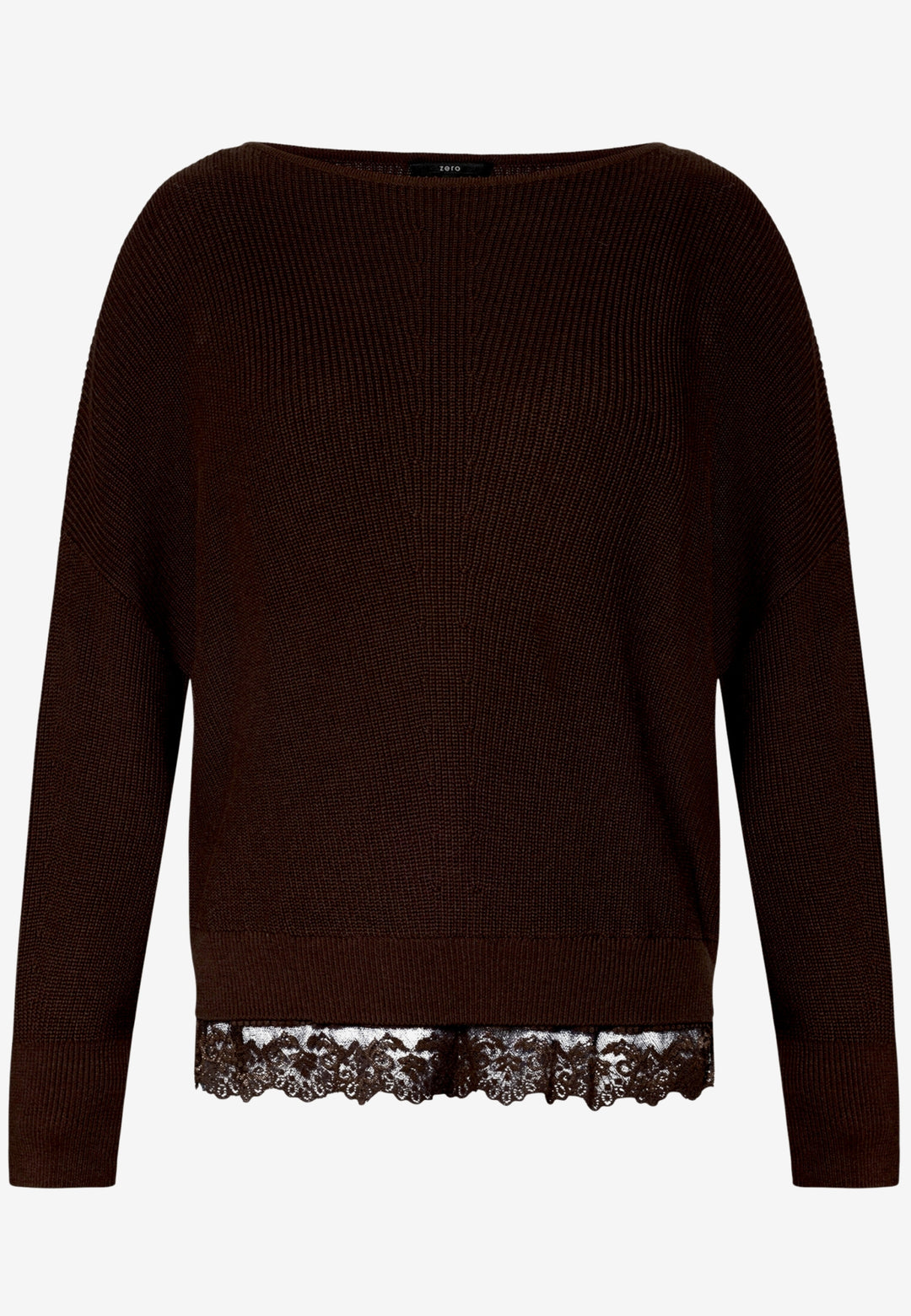 Strickpullover Kurz 1/1 Arm, Chocolate Plum 7416 Bild 1