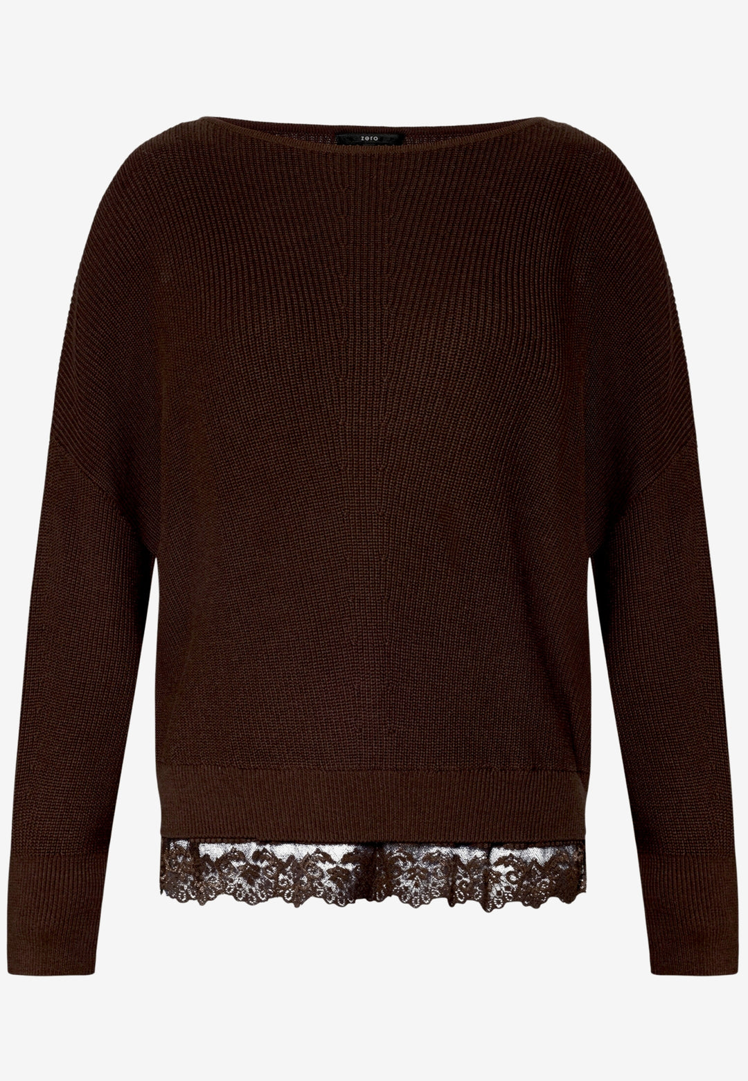 Strickpullover Kurz 1/1 Arm, Chocolate Plum 7416 Bild 1