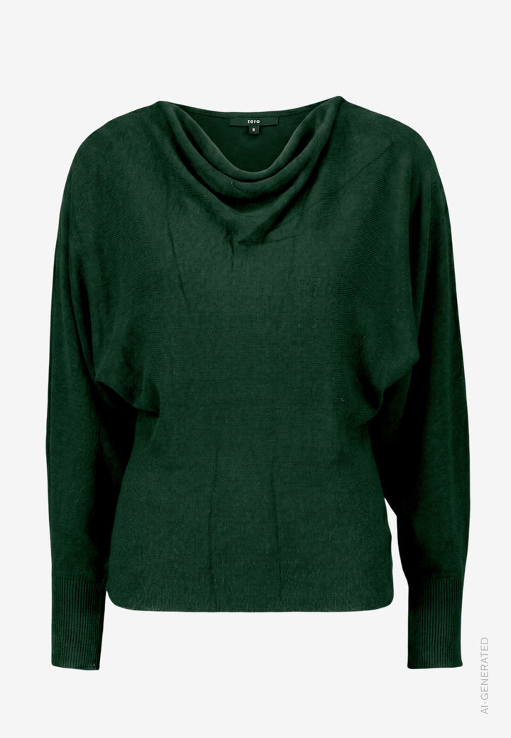 Strickpullover Kurz 1/1 Arm, Green Forest 5149 Bild 1