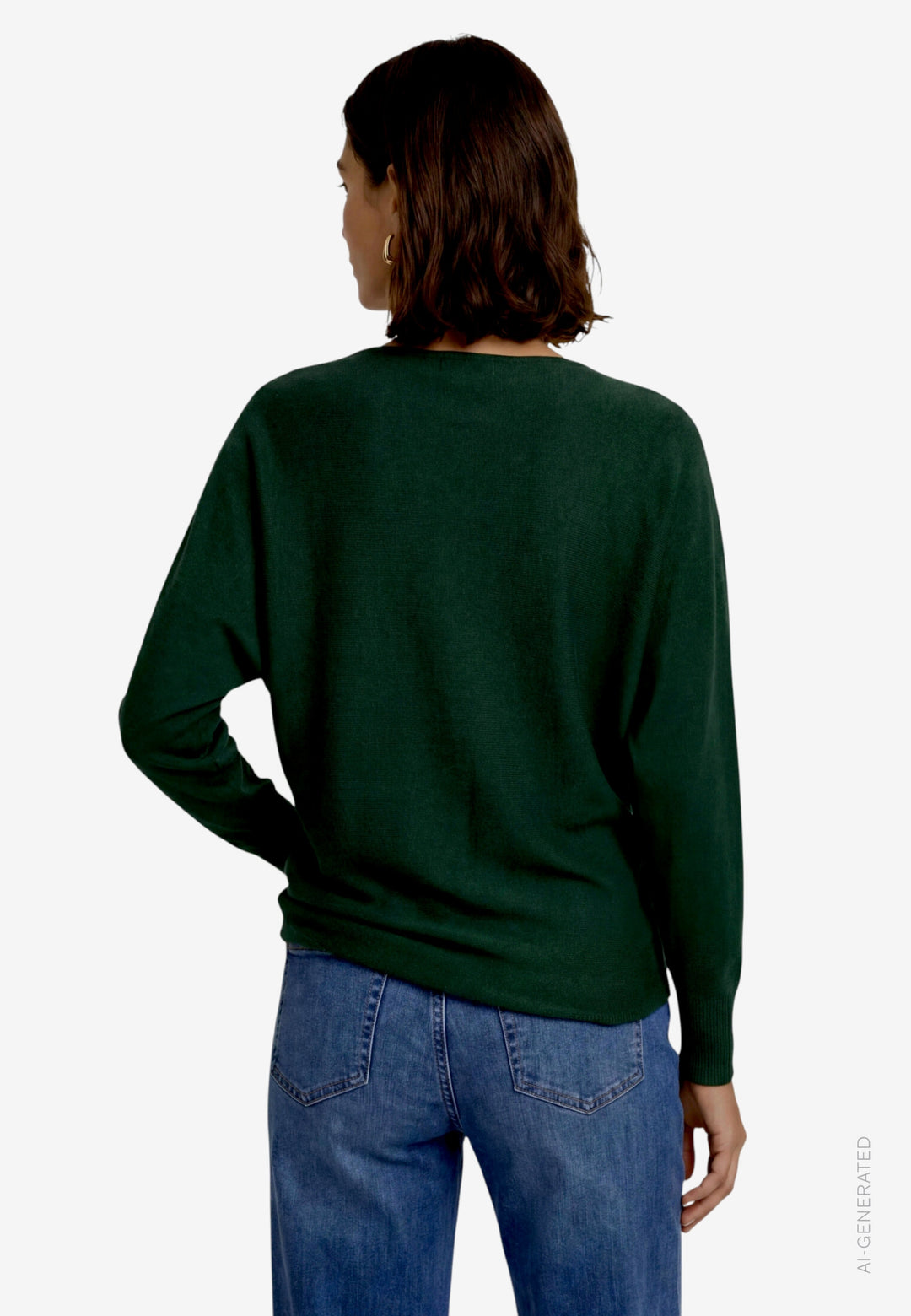 Strickpullover Kurz 1/1 Arm, Green Forest 5149 Bild 3