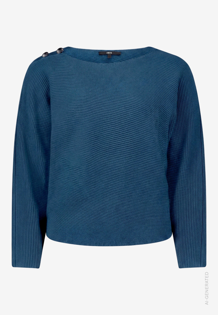 Strickpullover Kurz 1/1 Arm, Reflecting Pond 5052 Bild 1