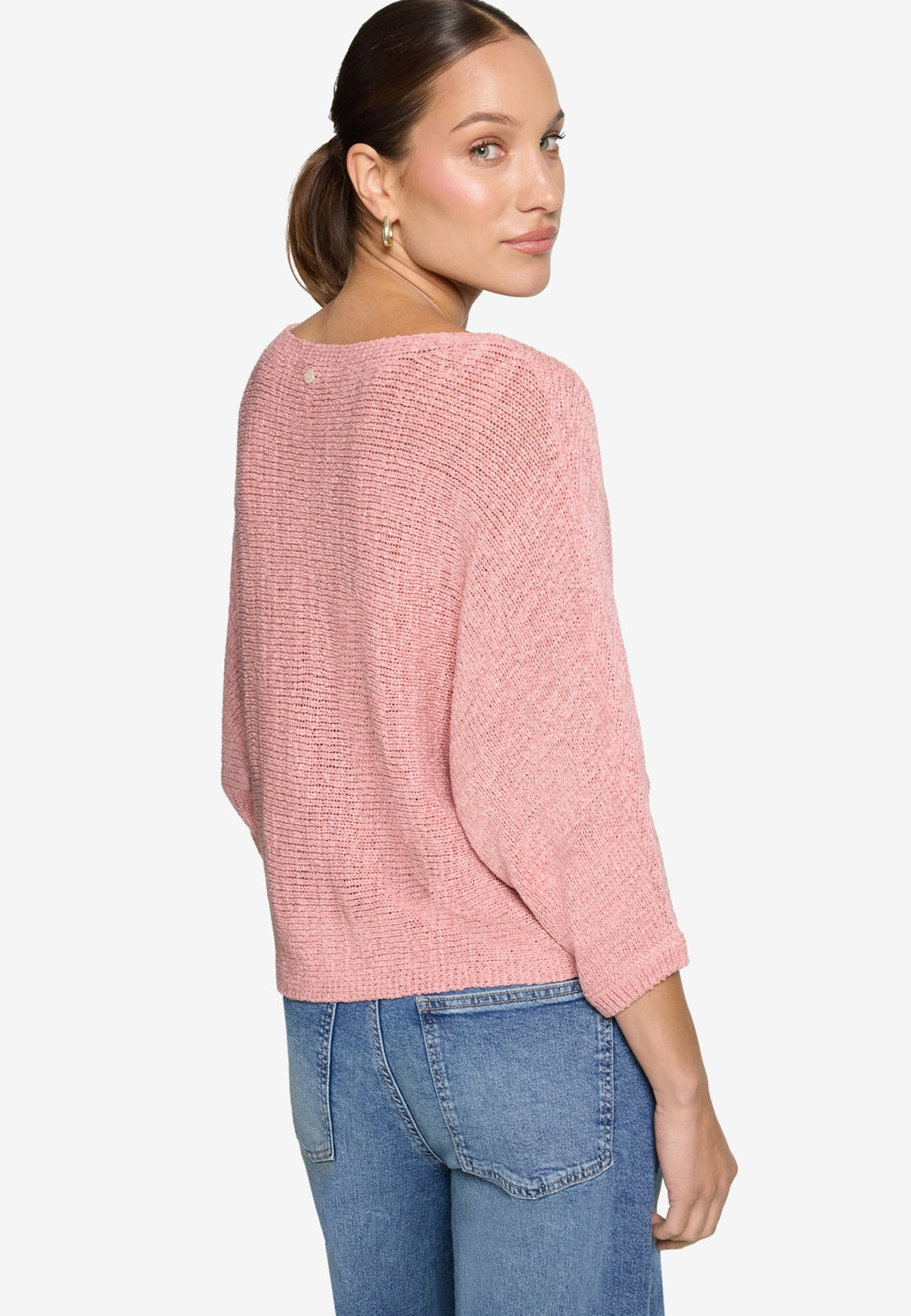 Strickpullover Kurz 3/4 Arm, Bridal Rose 4464 Bild 3
