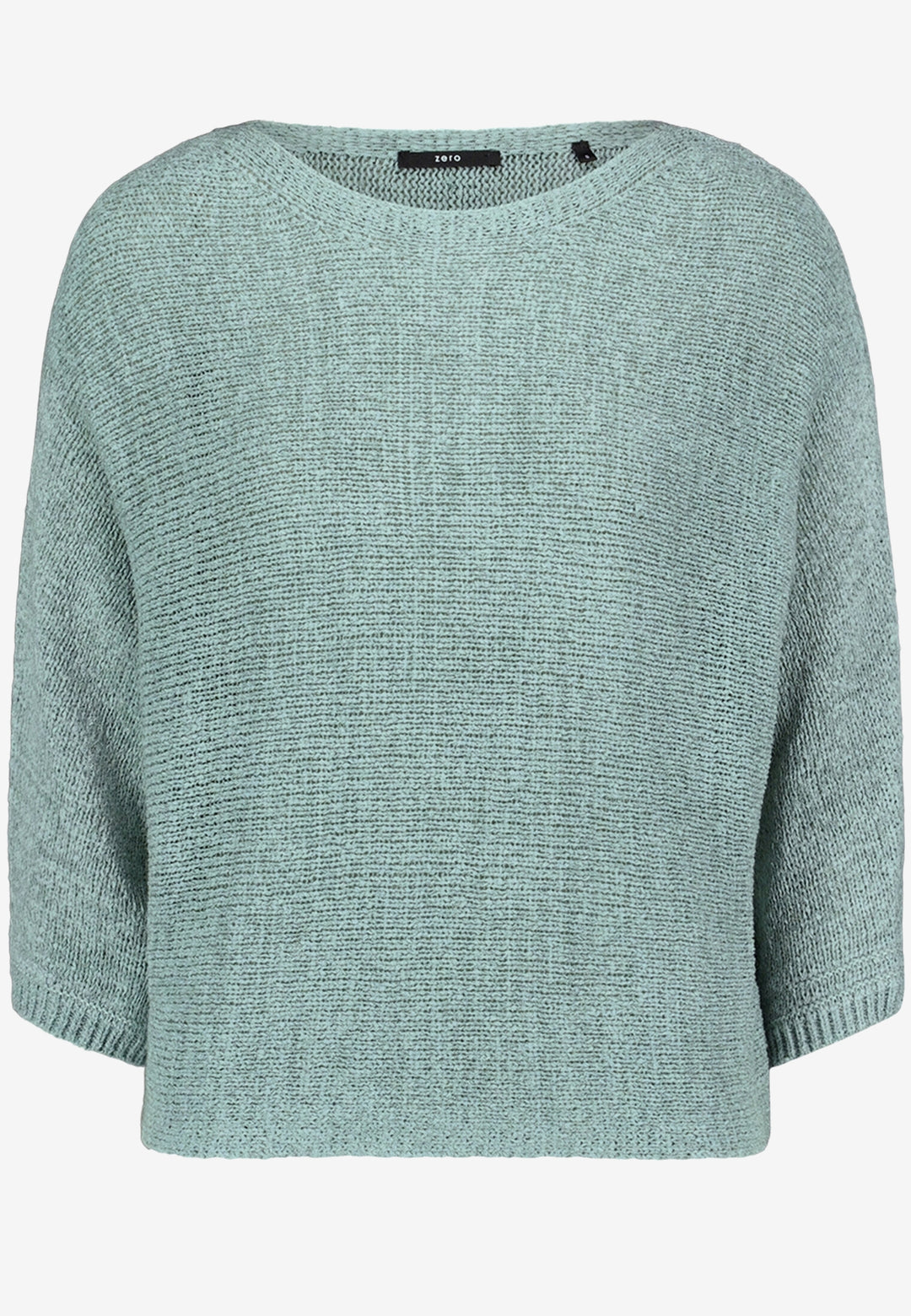 Strickpullover Kurz 3/4 Arm, Silver Blue 9184 Bild 1