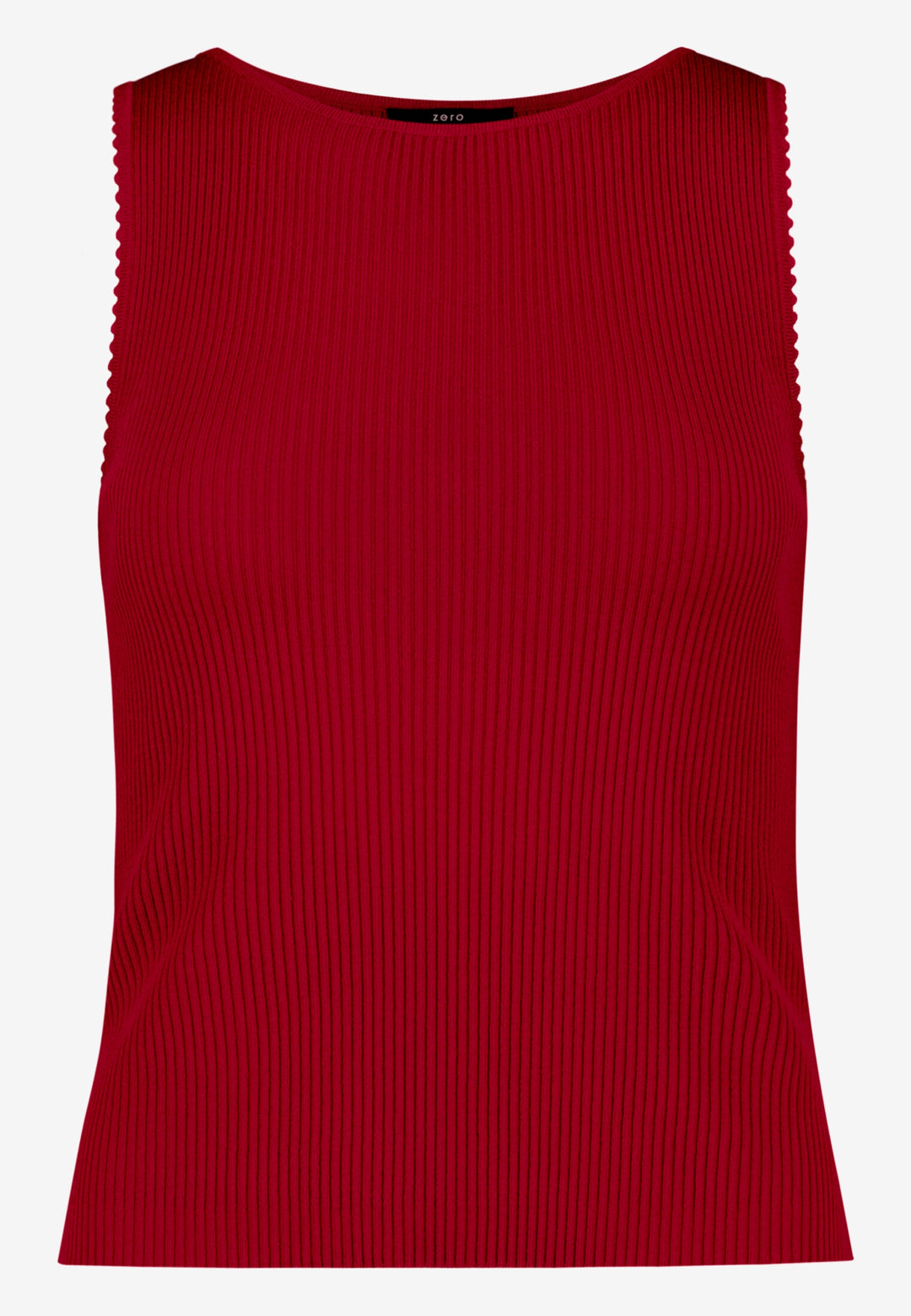 Strickpullover Kurz ohne Arm, Candy Red 4146 Bild 1