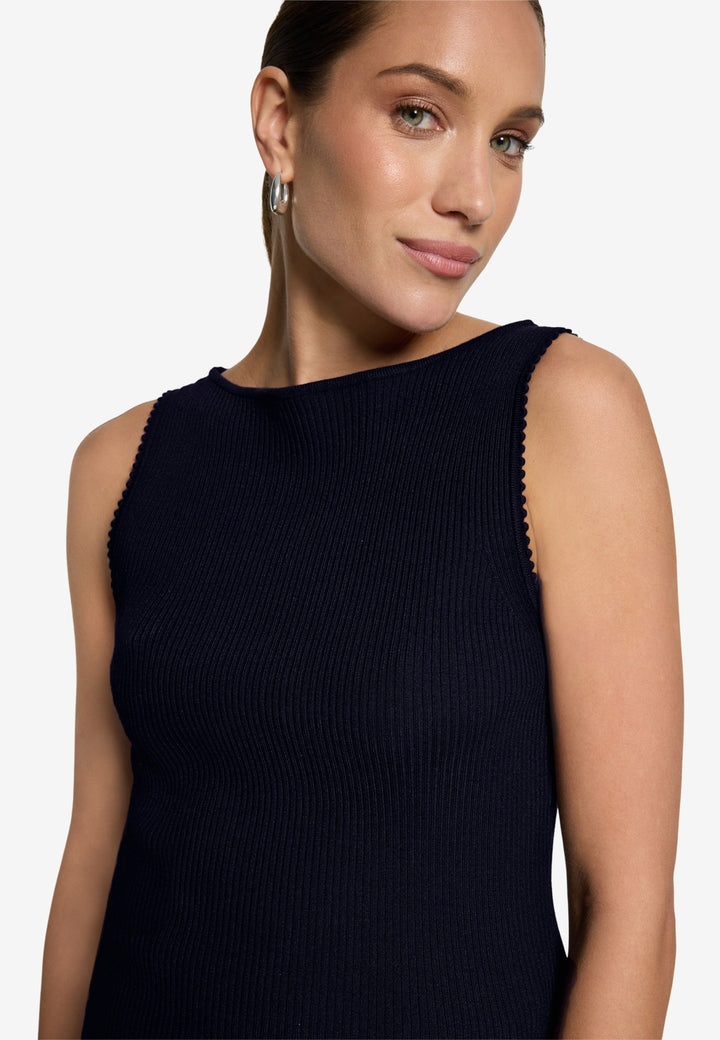 Strickpullover Kurz ohne Arm, Deep Sky 8105 Bild 5