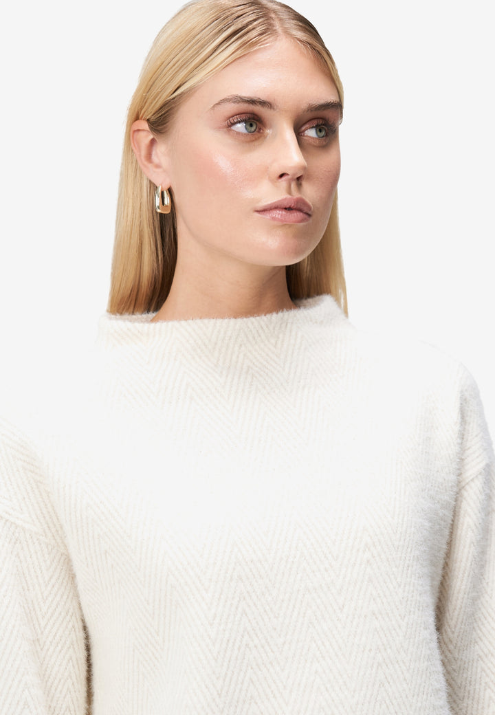 Sweat Kurz 3/4 Arm, Beige/Cream 7817 Bild 5