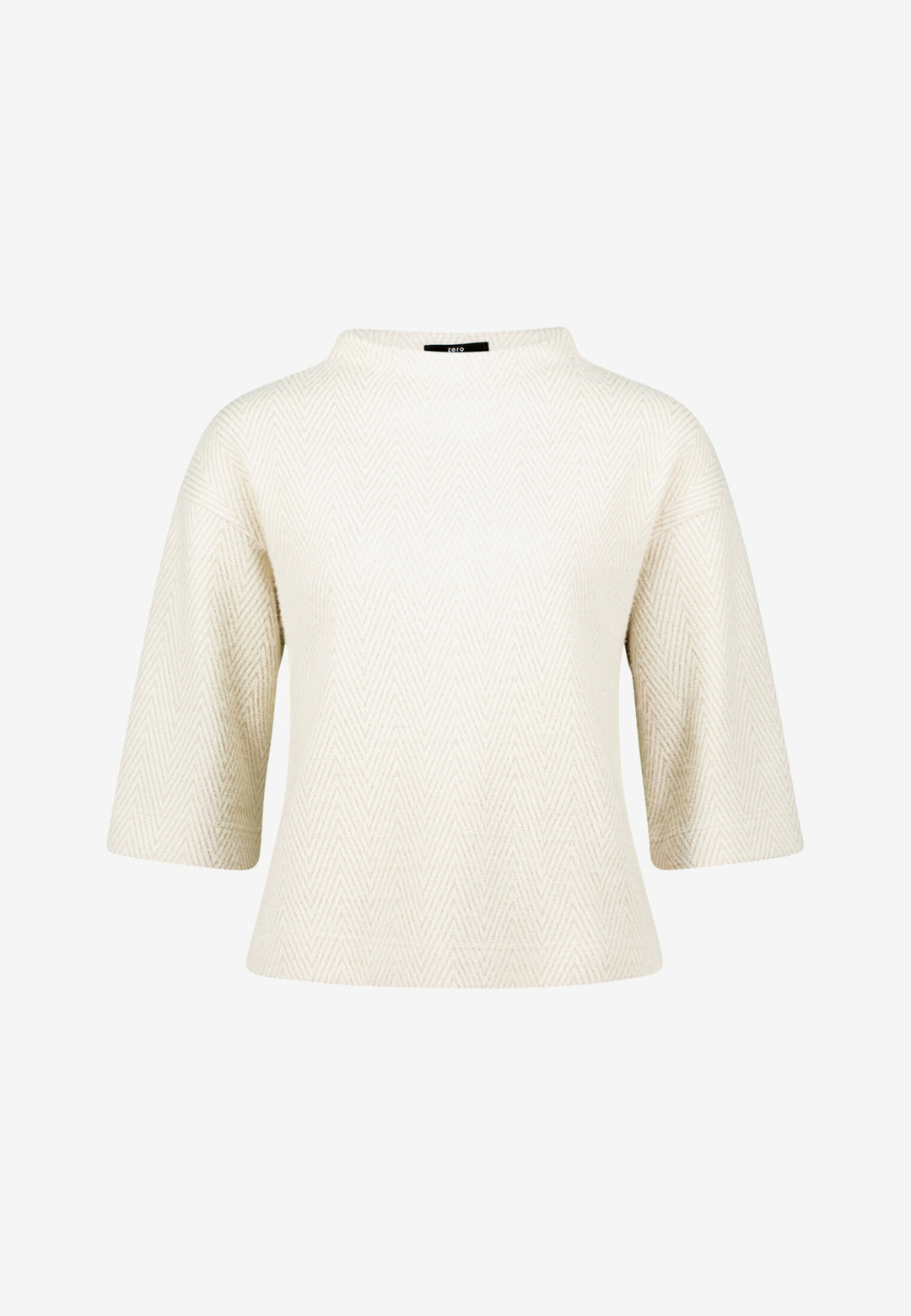 Sweat Kurz 3/4 Arm, Beige/Cream 7817 Bild 6